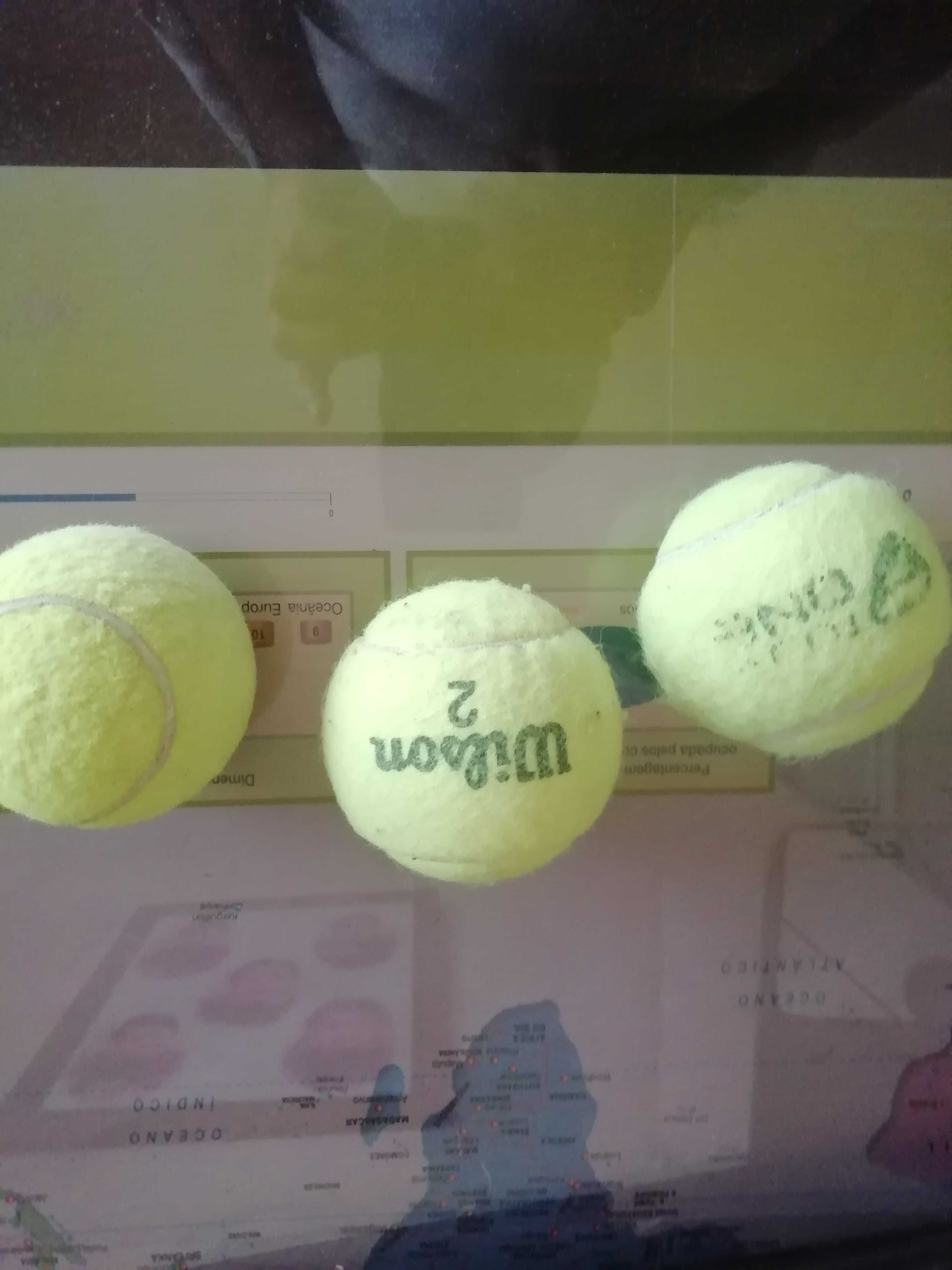 Bolas de tenis usadas