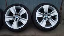 Felgi  BMW styling wklęsłe  5x120 17 Z oponami letnimi