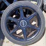 felgi aluminiowe, czarne firmy Zender, z oponami 215/40R17 (100x4)