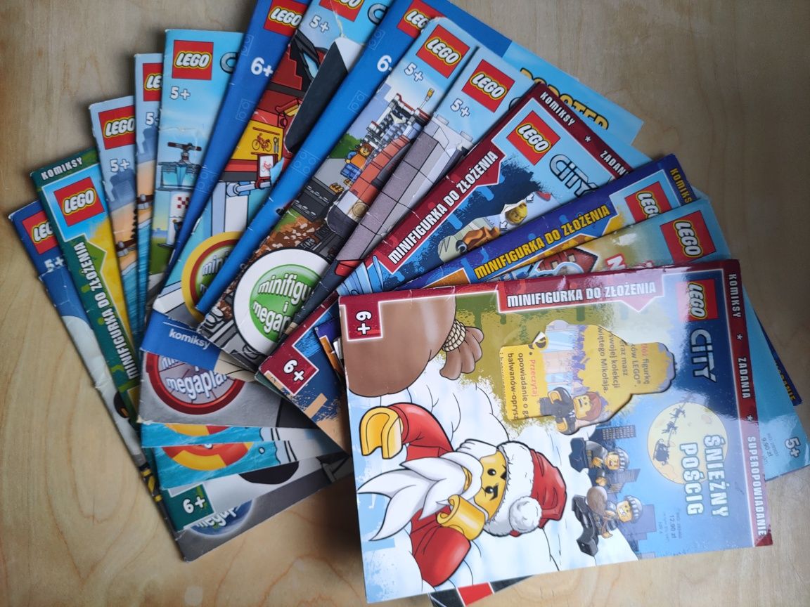 Gazetki, czasopismo Lego City