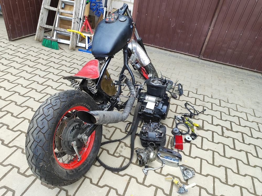 Suzuki savage 650 ls 650 bobber mozliwy transport