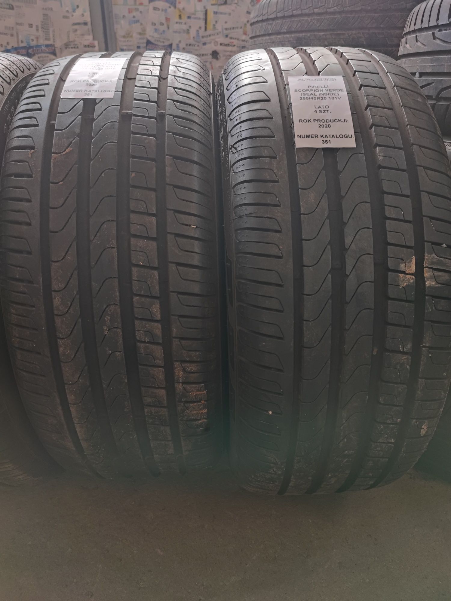 Opony letnie 255/40R20 101V Pirelli Scorpion Verde Seal Inside 2020r.