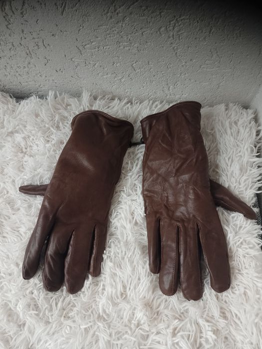 Перчатки чоловічі шкіряні, р. 9