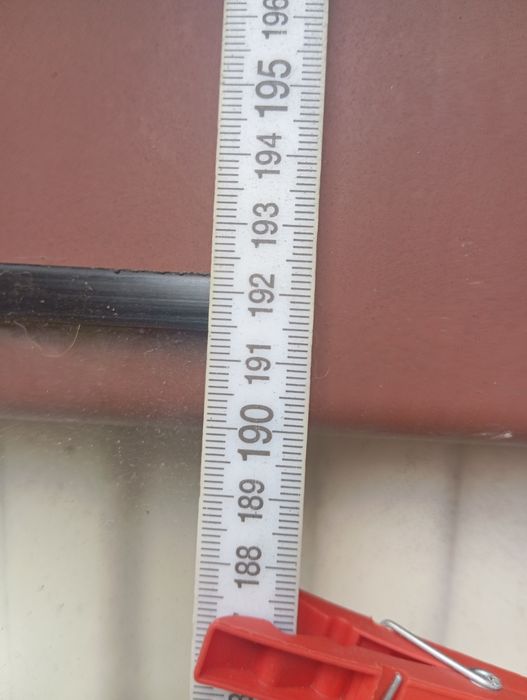 Drzwi szklane prysznicowe lewe 192cmx77cm