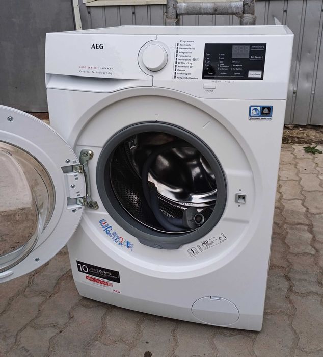 Пральна машина AEG L6FB54488 8кг 1400 об А+++ 6000 Series ProSense
