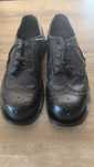 Buty męskie skórzane ,Glany Steel grip 42