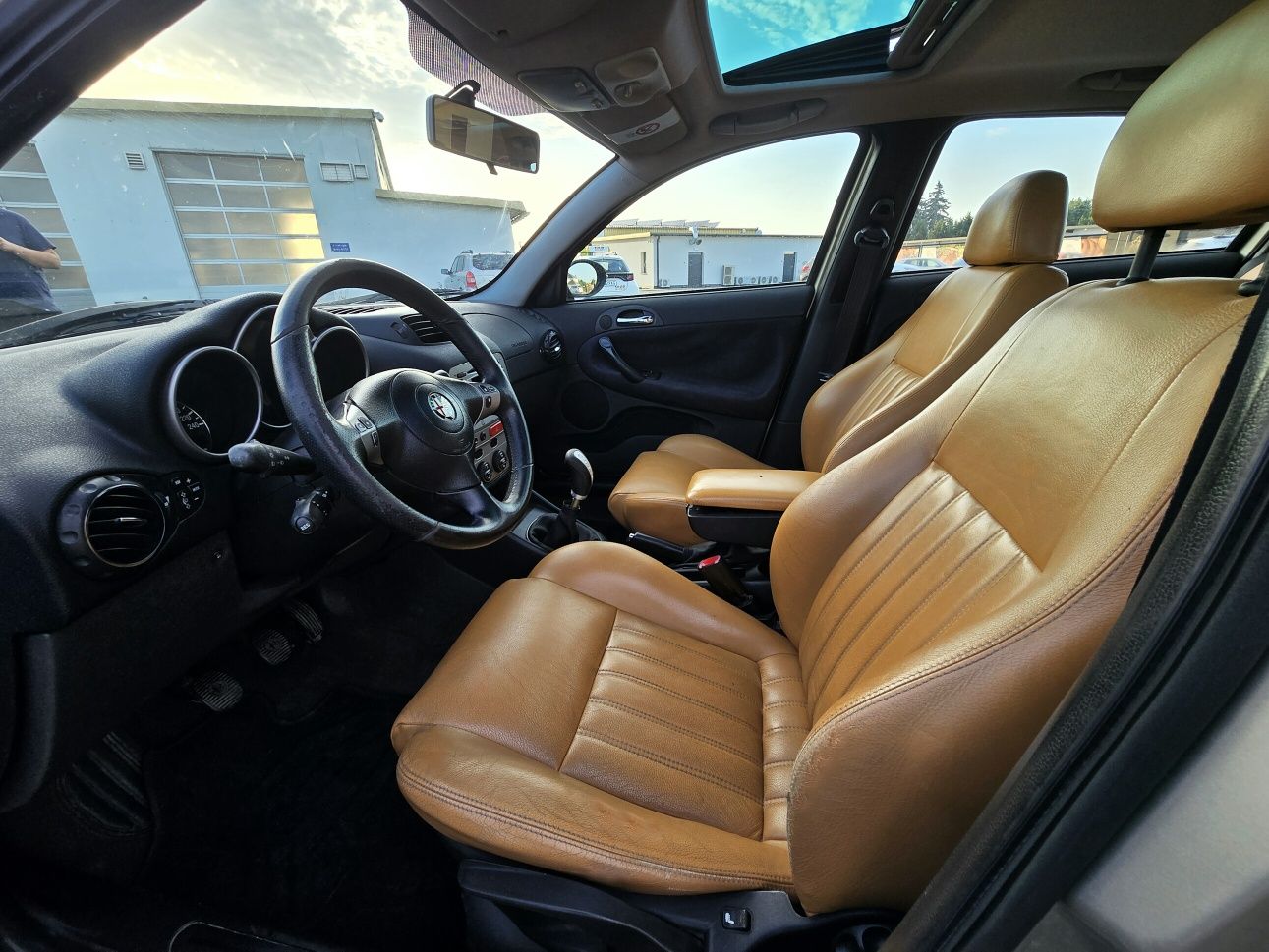 Alfa Romeo 147 1.6 105KM~Skóra~Szyberdach~Bez Rdzy~Pełna Elektryka~