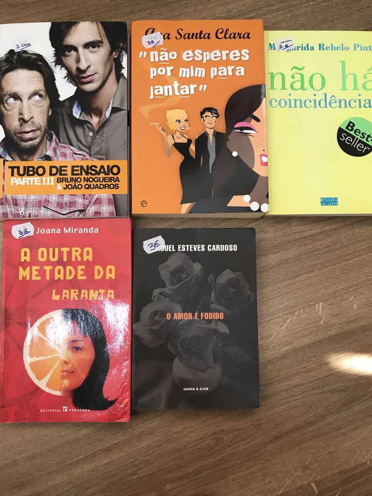 Diversos Livros de autores portugueses