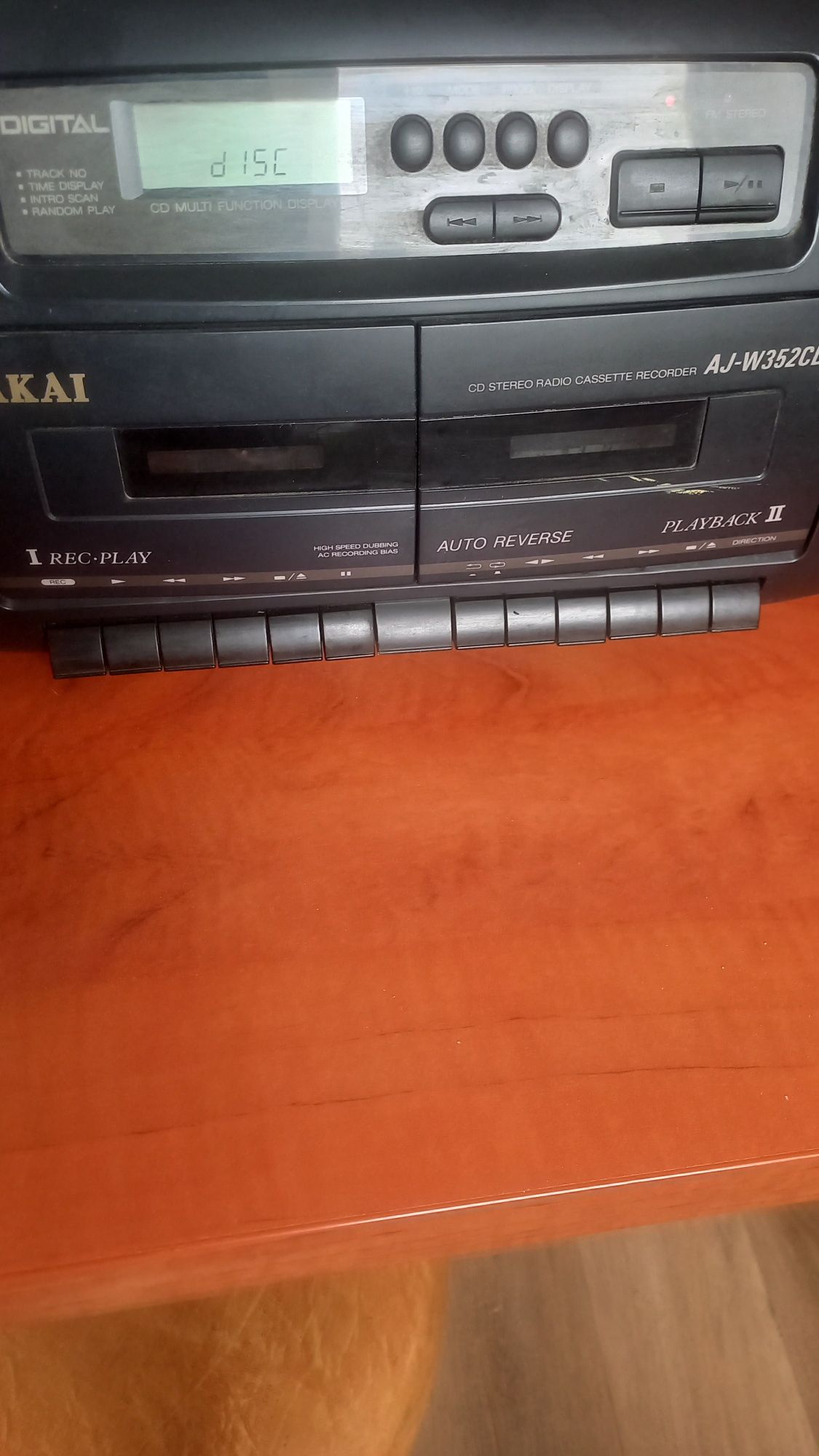 Radiomagnetofon"Boombox" Akai