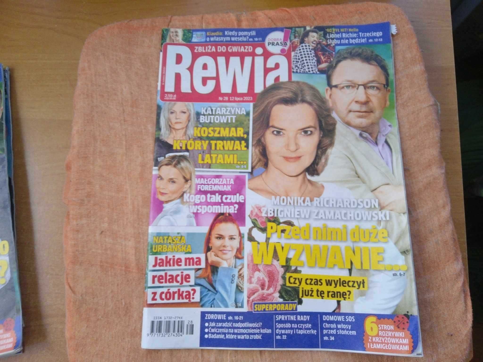 Tygodnik Rewia zbliża do gwiazd nr 28 lipiec 2023 gazeta