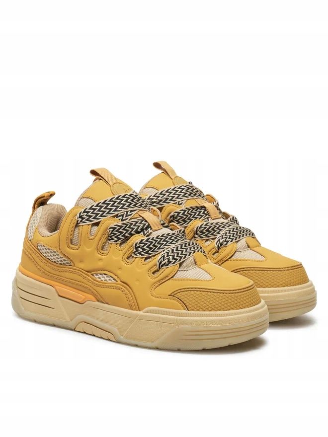 Bronx 41 Buty Damskie 66545-Bm Mustard Sneakersy T32