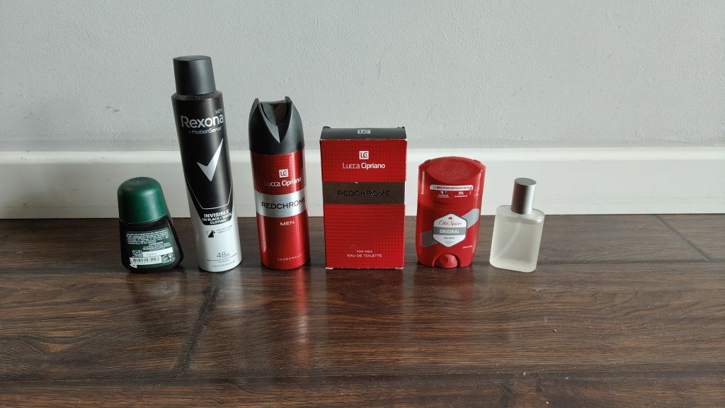 Dezodorant Rexona antyperspirant Old Spice Garnier Perfumy zestaw