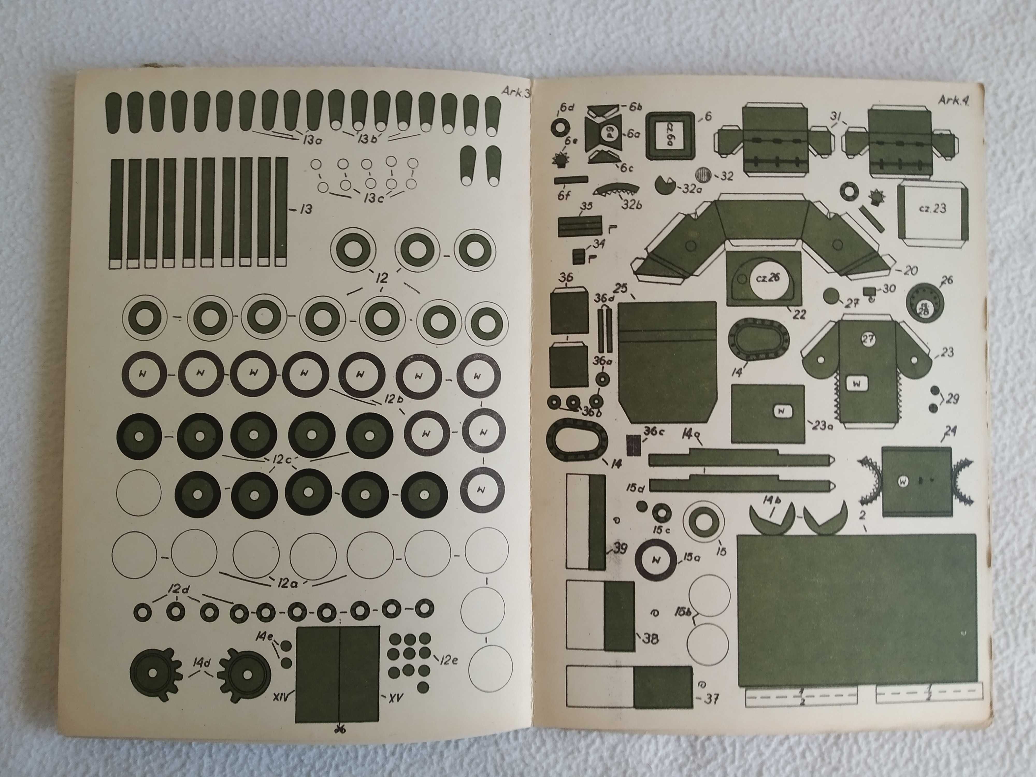 Mały modelarz 5/1979 Radziecki lekki czołg "T-70"