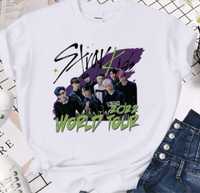 Koszulka T-shirt Stray Kids Kpop koreanskie bialy