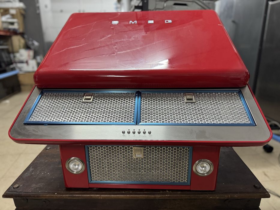 Exaustor SMEG Anni 50 KFAB75WH vemelho ( novo)