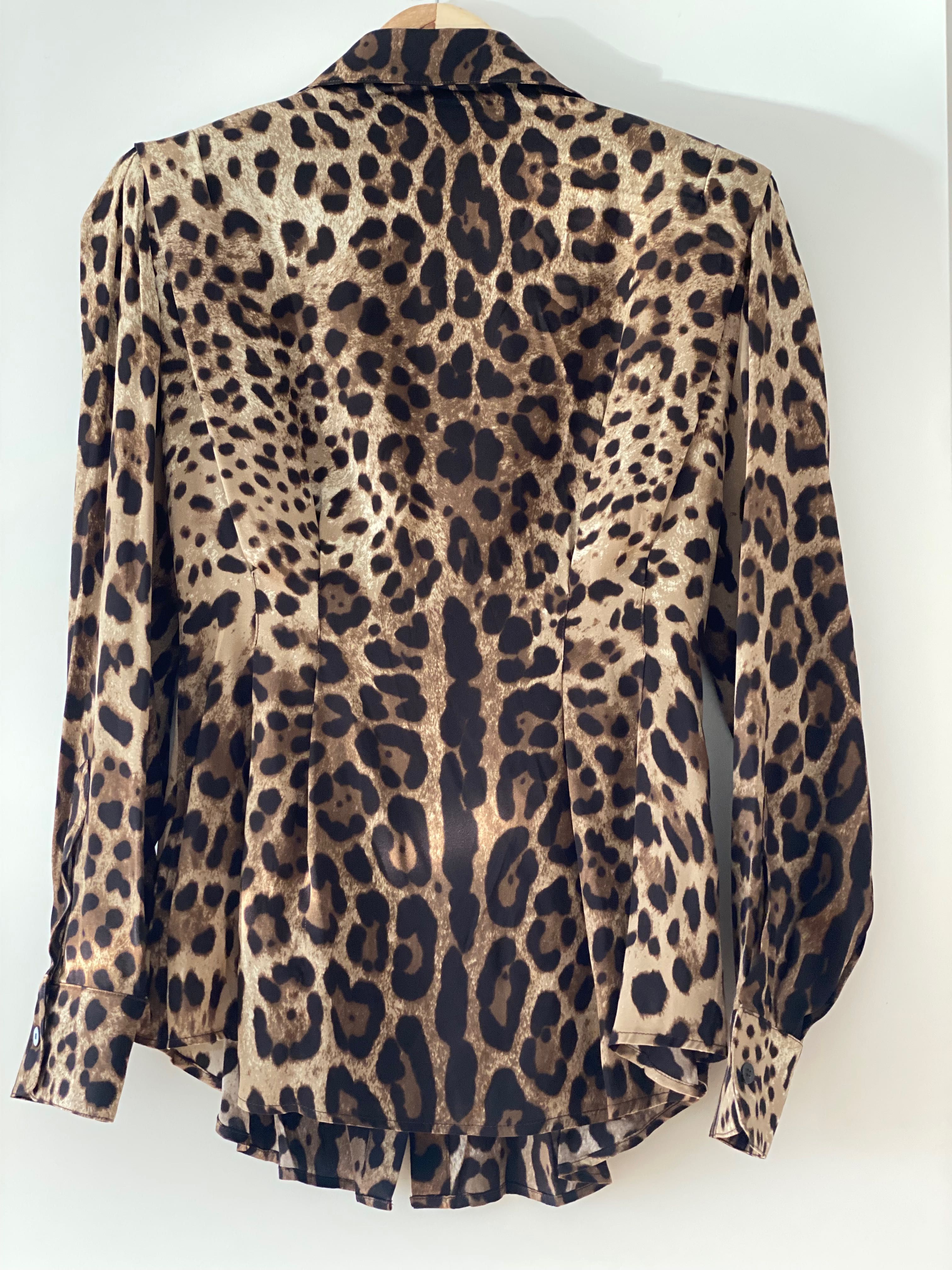 D&G silk blouse size 38