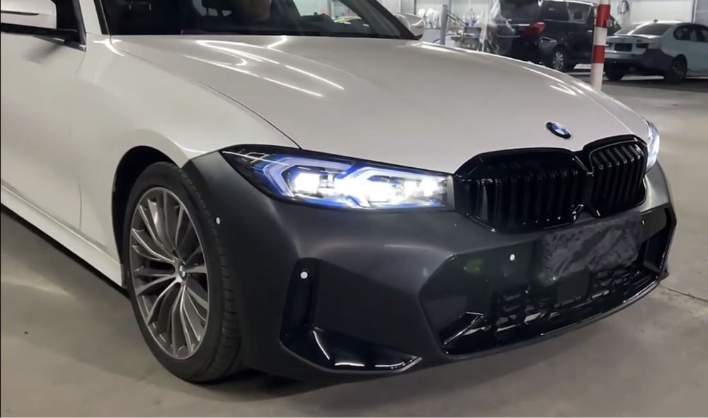 Полный рестайлинг BMW 3 G20 2018-2022 стиль M340i бампер фары обвес
