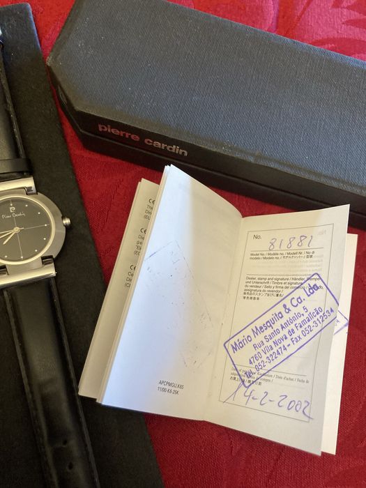 Relógio de pulso masculino Pierre Cardin
