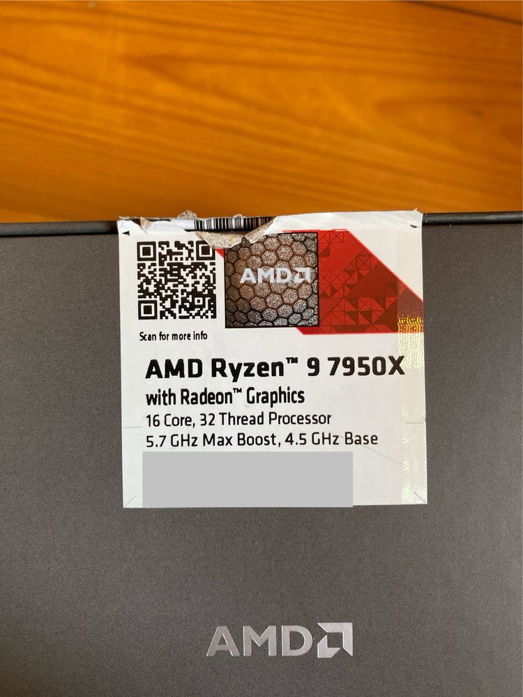 Procesor AMD Ryzen 9 7950X