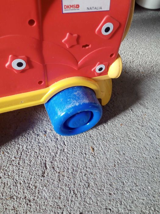 Jeździk -pchacz edukacyjny dla dzieci z dźwiękiem