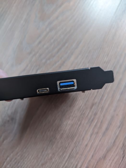 Карта USB 3.2 gen1, 2 порта