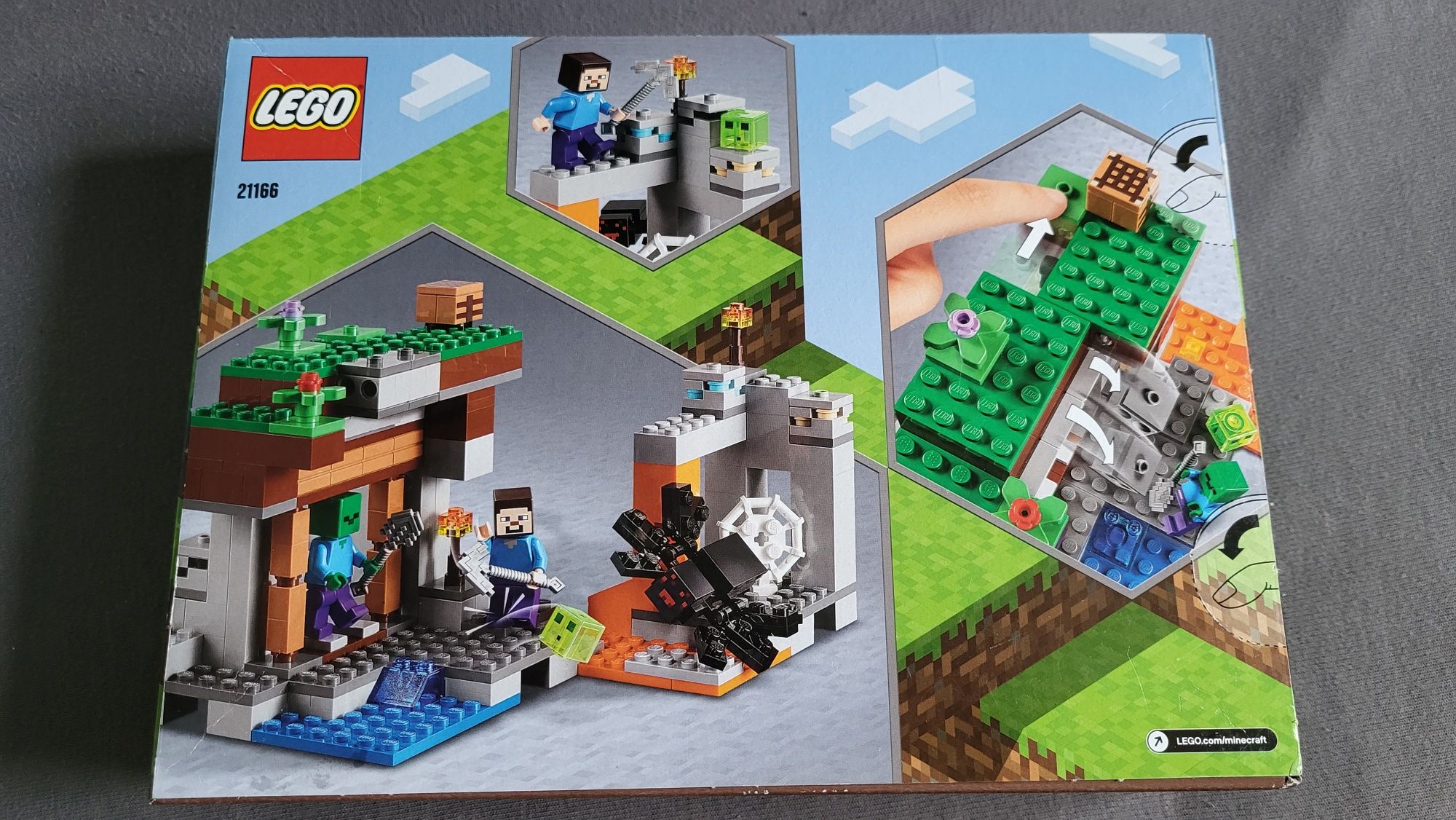 Klocki Lego Minecraft The Abandoned Mine, 7+, nowe