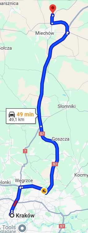 Do wynajęcia Plac 1800 m 2 + lokal Kraków Katowice
