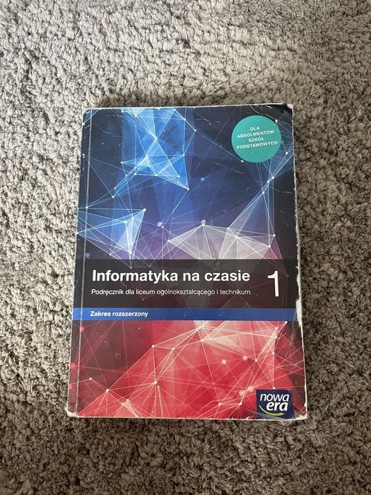 Informatyka na czasie 1 Poziom Rozszerzony