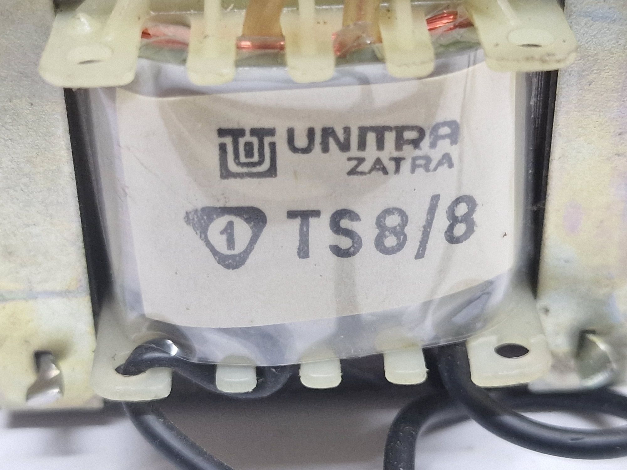#655   Transformator TS8/8 Unitra Zatra 6,8V 1,2A