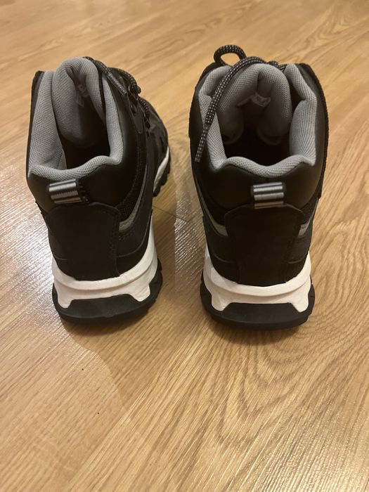 Bota de caminhada impermeável LINCOLN PEAK para jovem - Preto