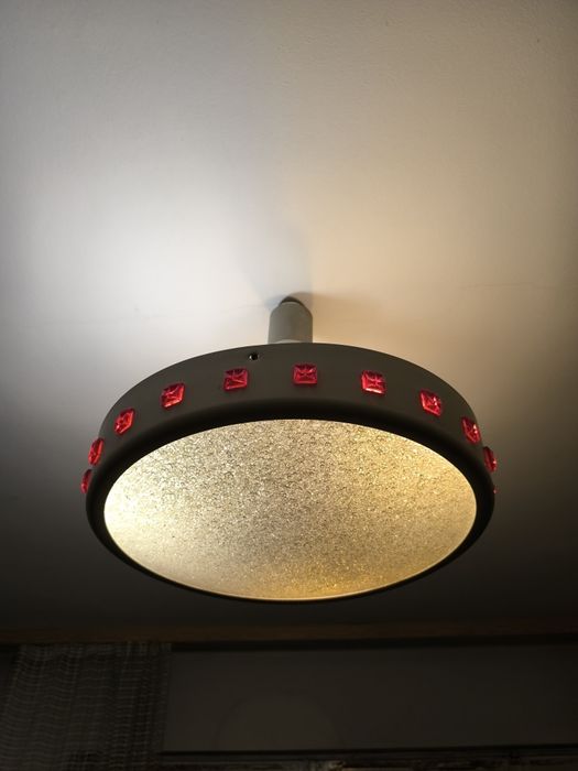 Żyrandol vintage prl