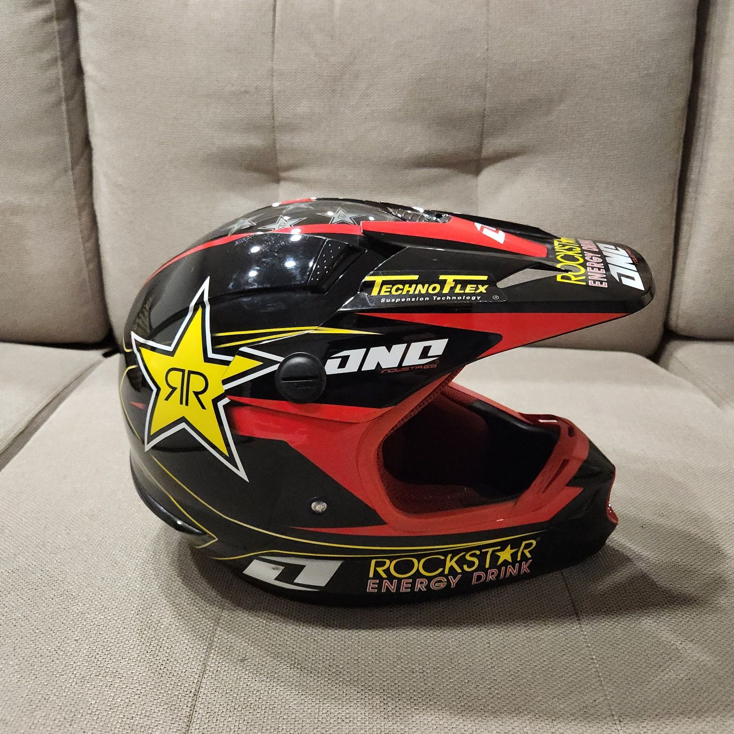 Capacete Motocross Rockstar