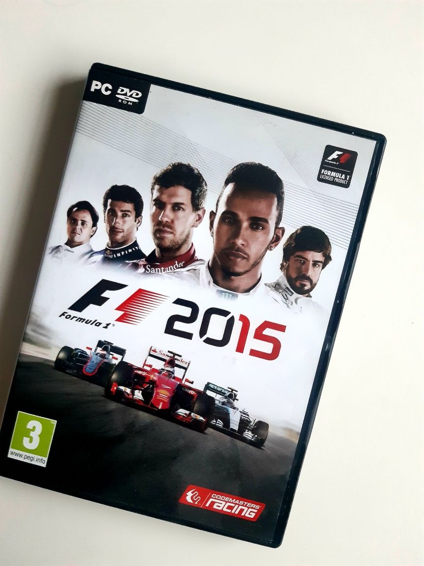 Zestaw gra F1 2010 F1 2015 RFactor PC Grand Theft Auto Trylogia