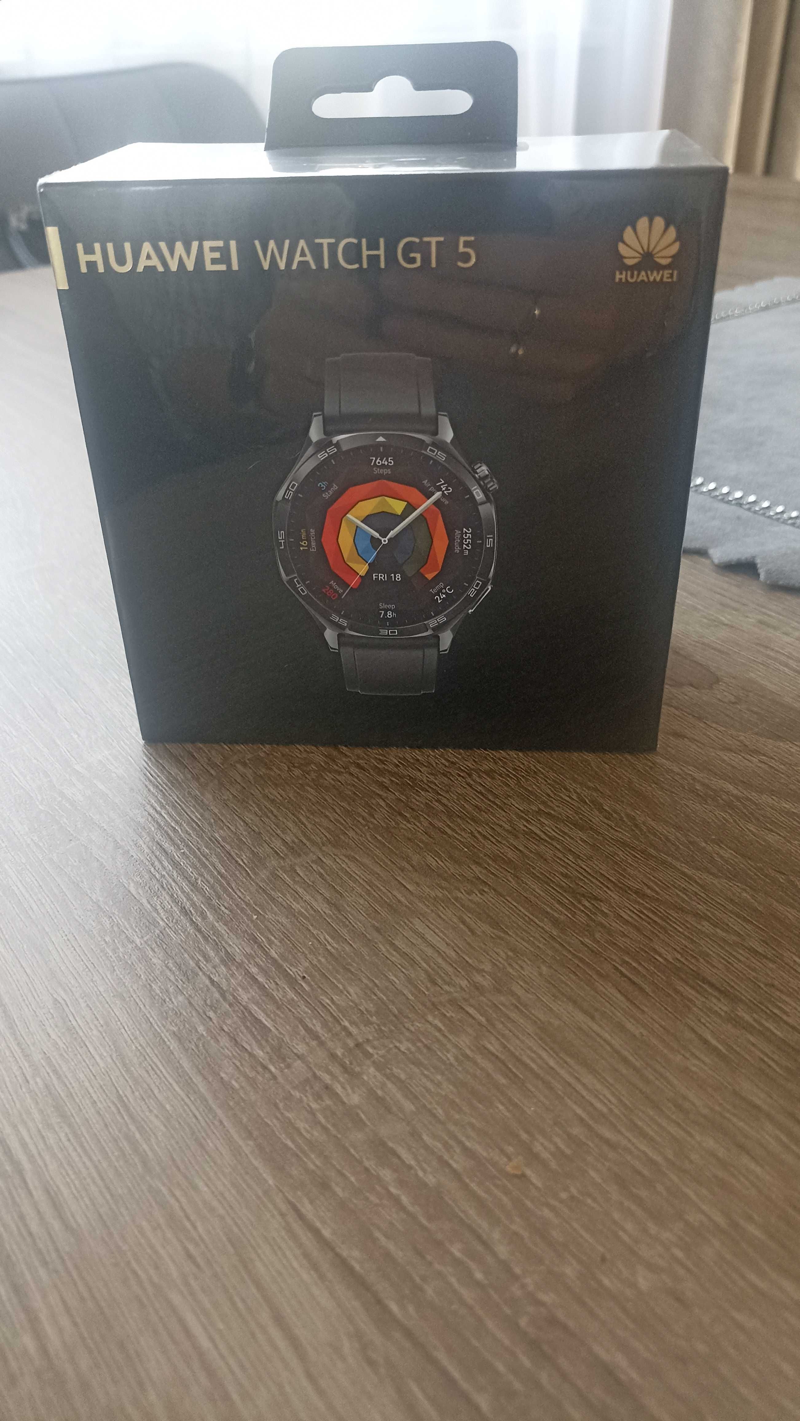 Zegarek Huawei watch GT 5 męski Nowy