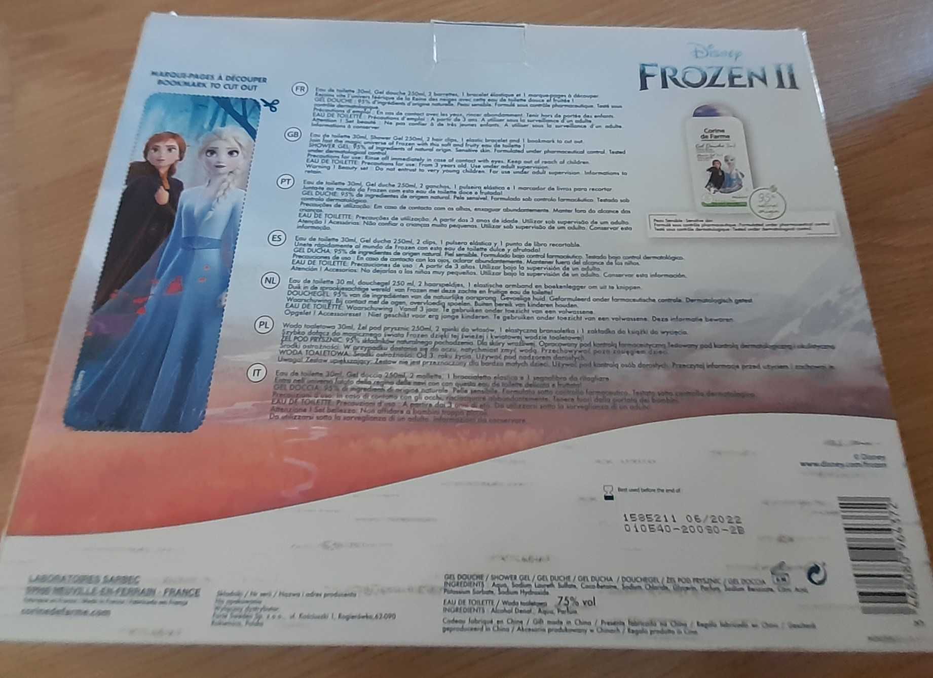 Conjunto CORINE DE FARME da Frozen (Novo)