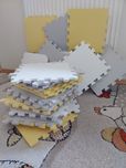 Puzzle piankowe Kinderkraft Luno, 150x180cm,  30 el.