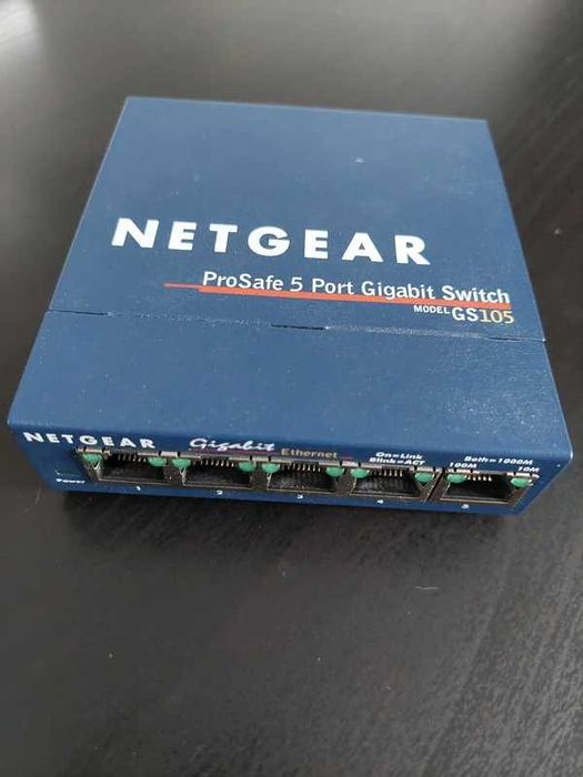 Switch Gigabit 5-portas Netgear