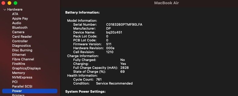 Аккумулятор A1496 для MacBook Air 13" A1466