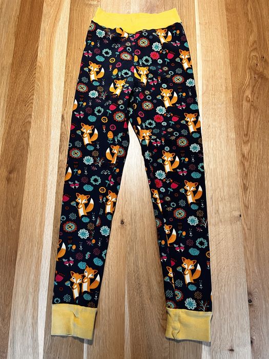 Spodnie softshellowe ocieplane w liski dla dziewczynki