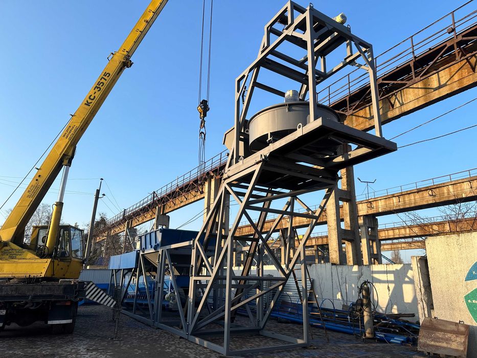 Виробництво Бетонних Заводів. Бетонні вузли. Мобільні, Стаціонарні.