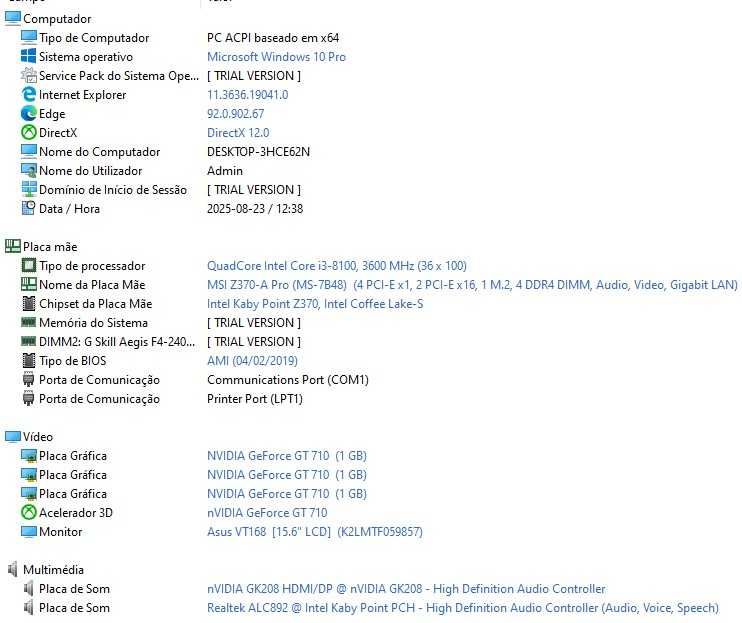 Computador como novo