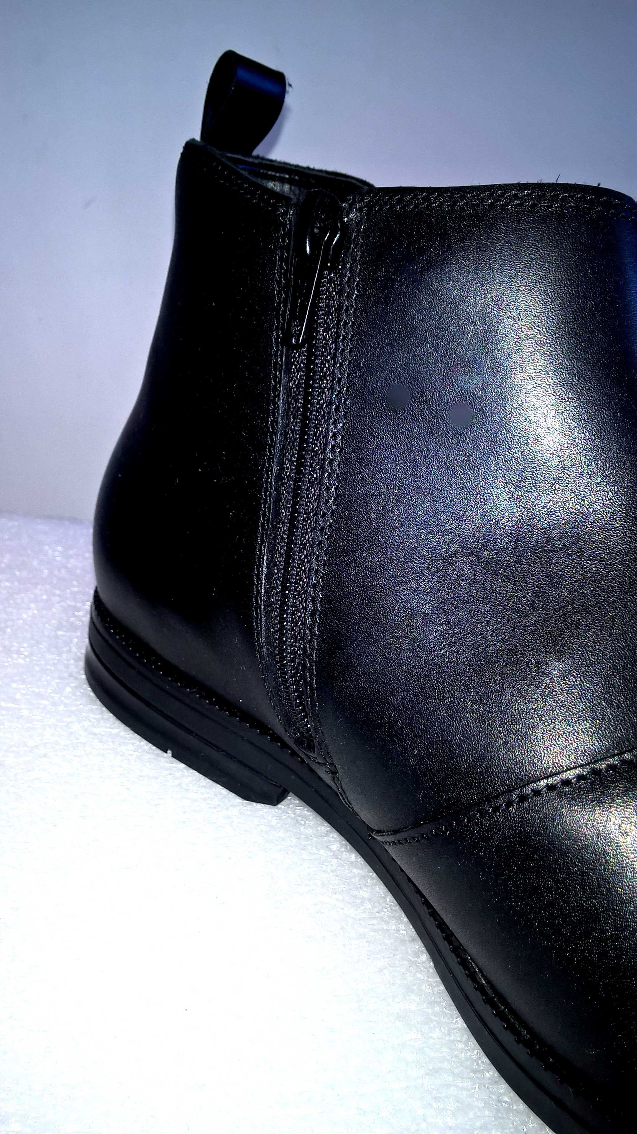 CLARKS model Rufus Trail sztyblety na zamek nowe okazja 149 zł