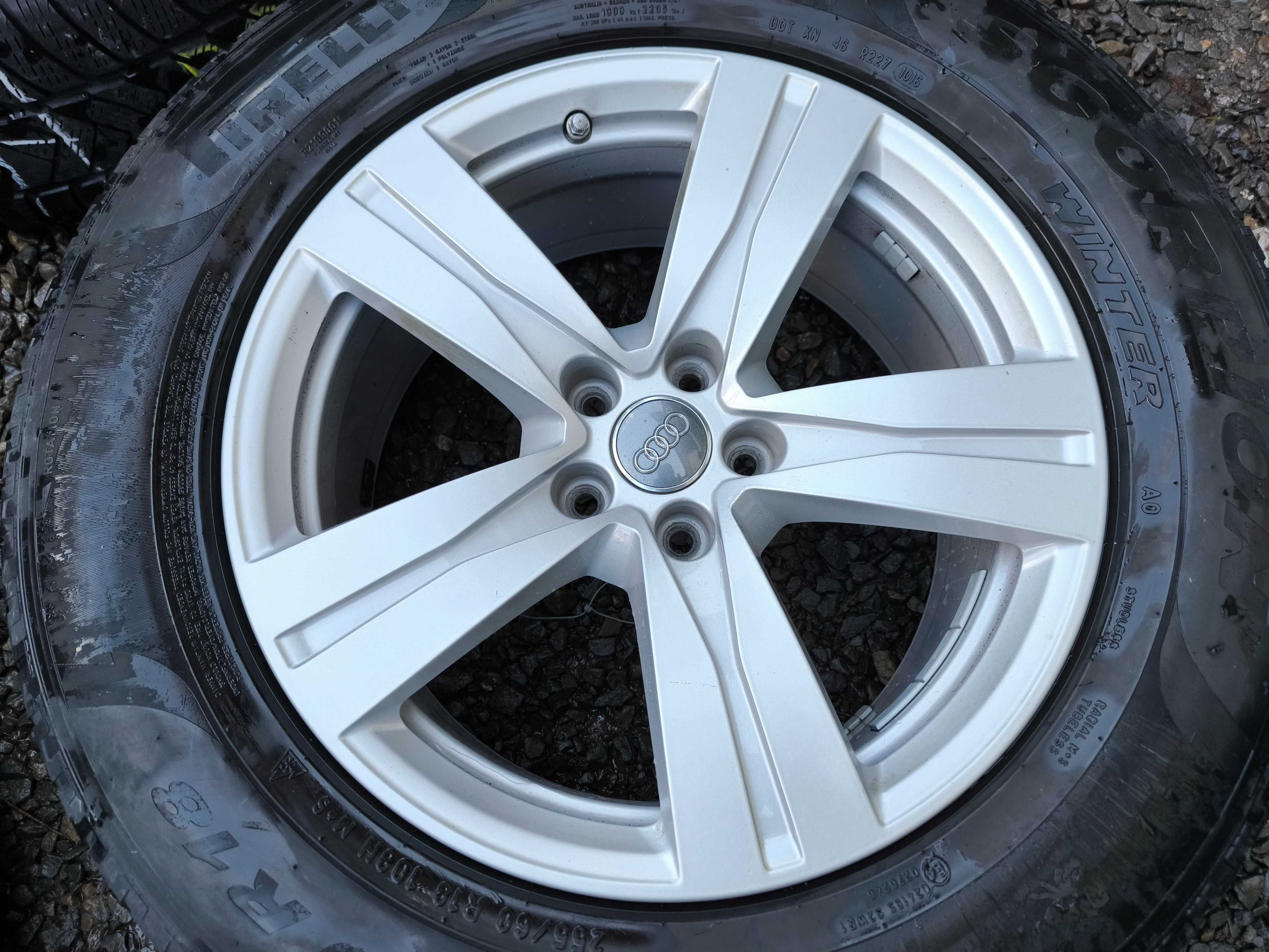 Koła Audi Q5 Q7 Q8 A4 A6 A7 A8 S6 S8 18 cali 5x112 ET25 Opony 255/60