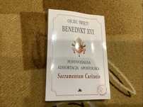 Sacramentum caritatis postsynodalna adhortacja apostolska benedykt XVI
