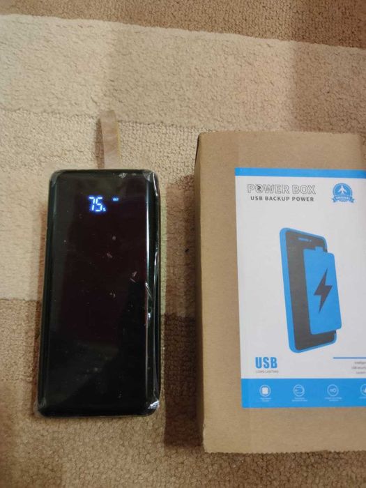 Power Bank 50000 mah 4xUSB з фонариком Павербанк з ліхтарем