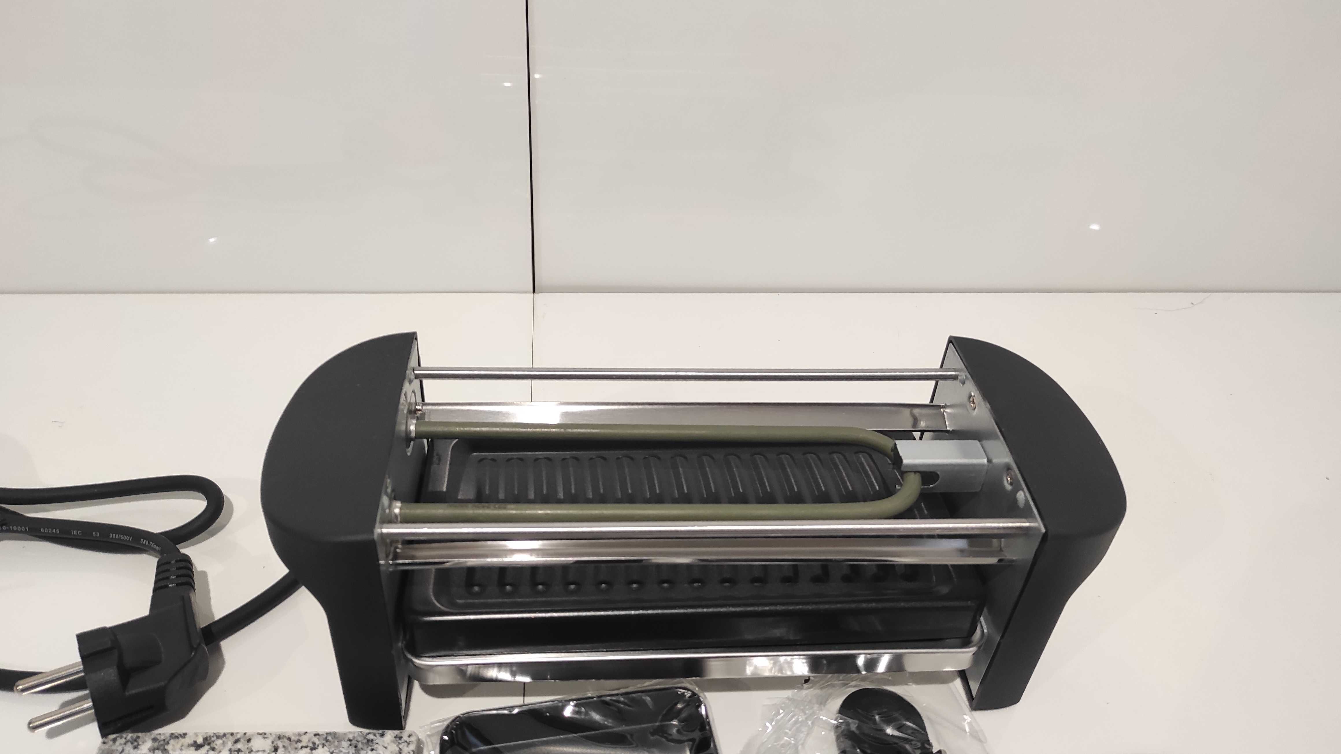 Raclette grill elektryczny RoDzj KB-82B3 czarny 350 W