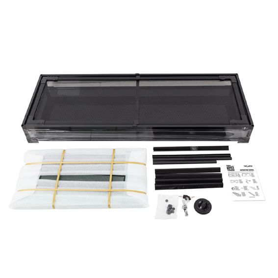 REPTI PLANET Terrarium szklane składane PREMIUM 90x45x60 cm