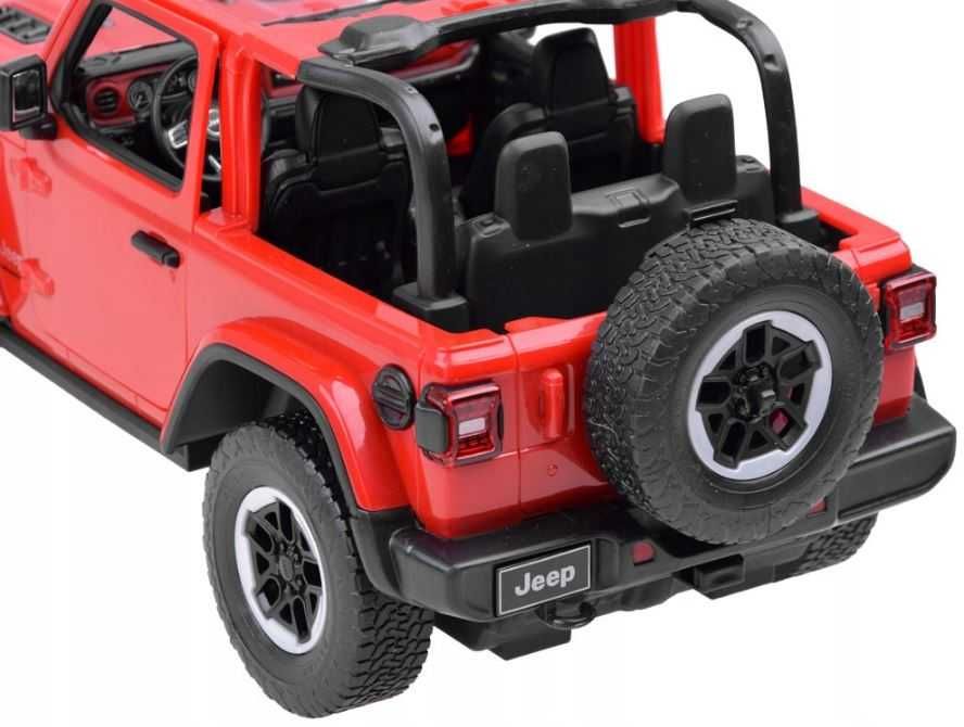 Auto zdalnie sterowane R/C Jeep Wrangler Rubicon Rastar 1:14