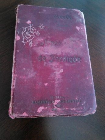 Livro raro de Camilo Castelo Branco, Amor de Perdição, 18ª edição 1911