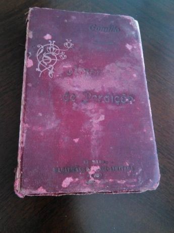 Livro raro de Camilo Castelo Branco, Amor de Perdição, 18ª edição 1911
